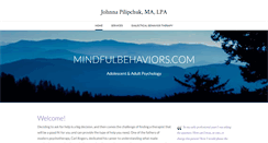 Desktop Screenshot of mindfulbehaviors.com